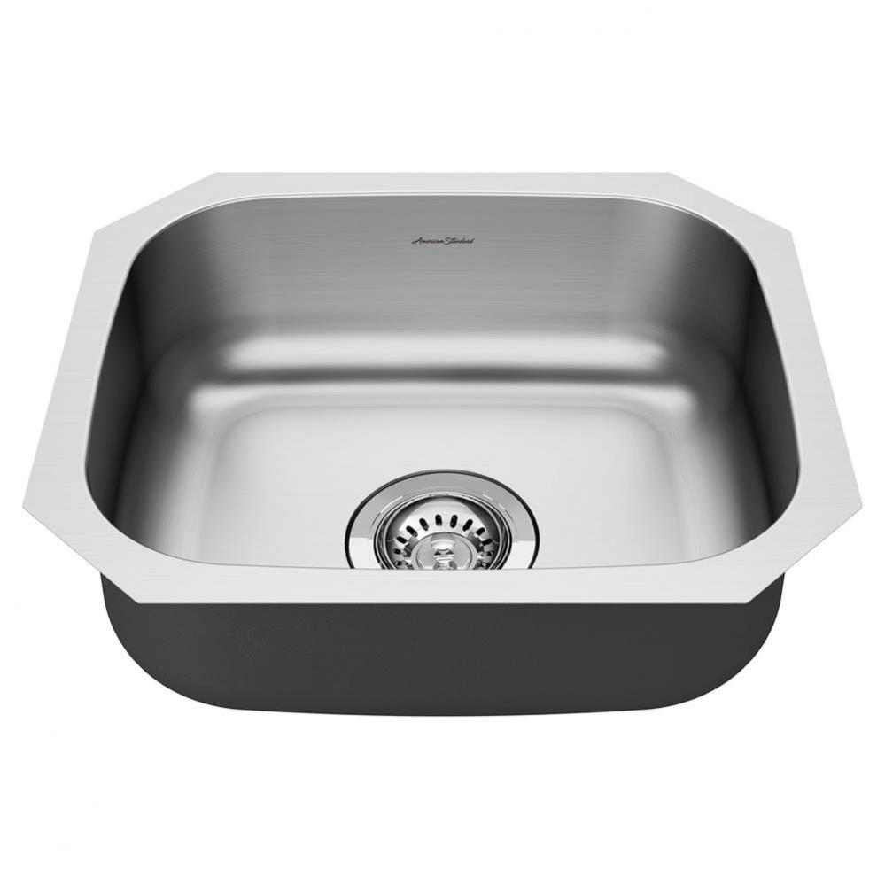 Portsmouth&#xae; 18 x 16-Inch Stainless Steel Undermount Single-Bowl ADA Kitchen Sink