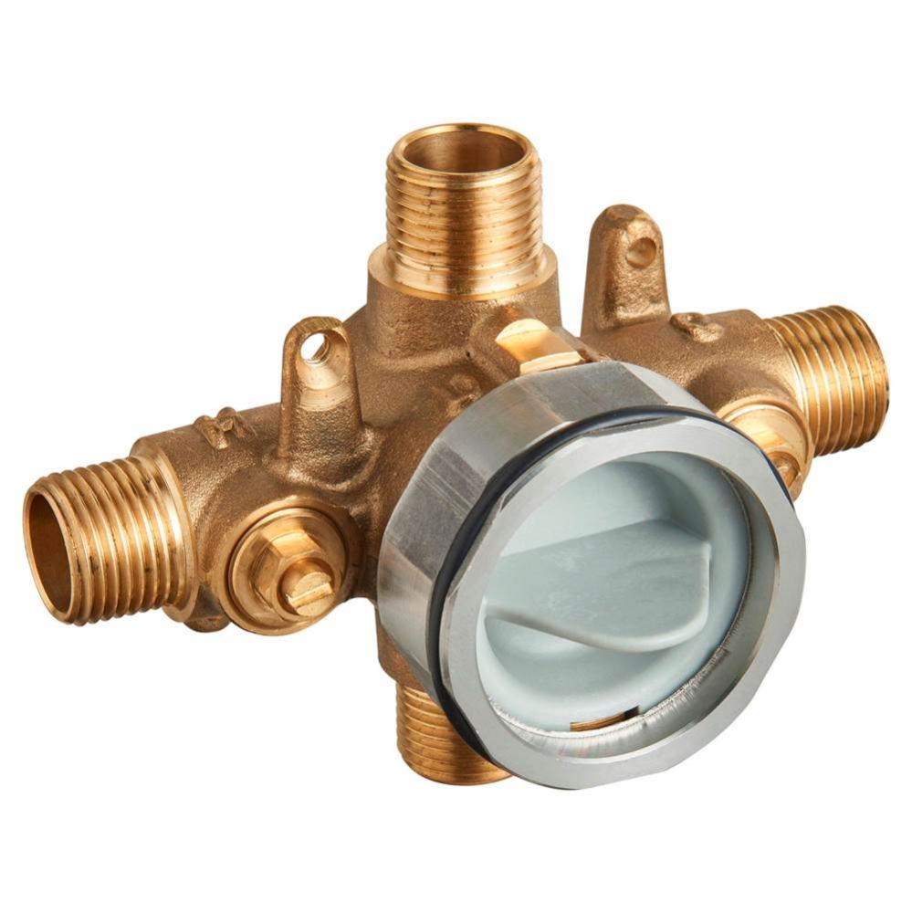 Flash&#xae; Shower Rough-In Valve With Universal Inlets/Outlets With Screwdriver Stops