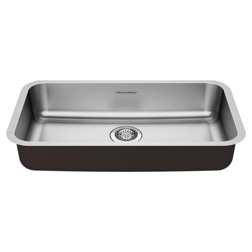 Portsmouth&#xae; 30 x 18-Inch Stainless Steel Undermount Single-Bowl ADA Kitchen Sink