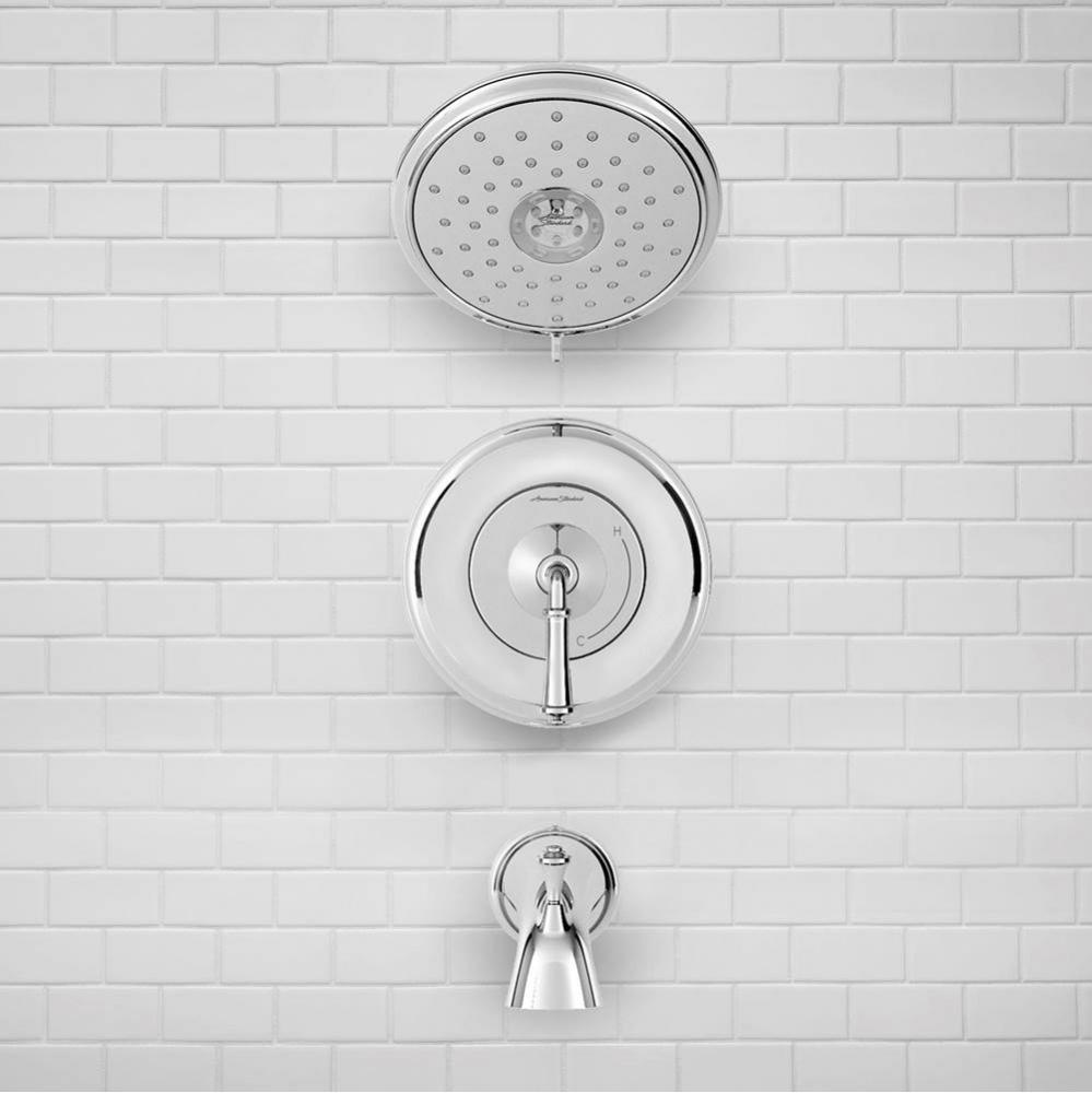 Delancey&#xae; 1.8 gpm/6.8 L/min Tub and Shower Trim Kit With Water-Saving 4-Function Showerhead a