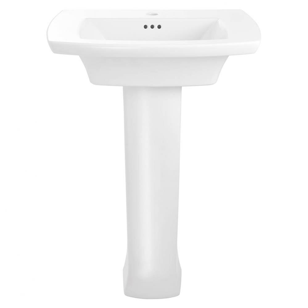 Edgemere&#xae; Center Hole Only Pedestal Sink Top and Leg Combination