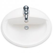 American Standard 0475047.021 - Aqualyn® Drop-In Sink With Center Hole Only