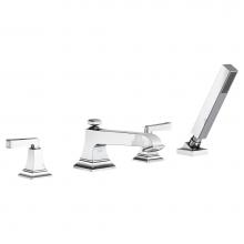 American Standard T455901.295 - Town Square® S Bathub Faucet With Lever Handles and Personal Shower for Flash® Rough-in
