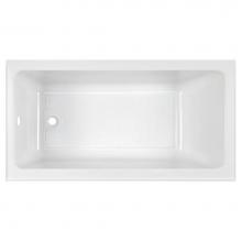 American Standard 2574202.020 - Studio® 60 x 32-Inch Integral Apron Bathtub Above Floor Rough With Left-Hand Outlet