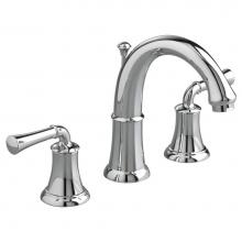 American Standard 7420F10801.002 - Portsmouth 8-In. Widespread 2-Handle Bathroom Faucet 1.2 GPM with Crescent Spout and Lever Handles