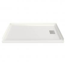 American Standard A8002L-RHO.020 - Studio® 60 x 32-Inch Single Threshold Shower Base With Right-Hand Outlet