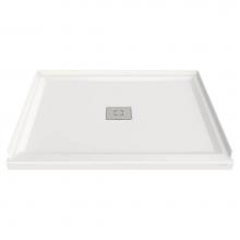 American Standard A8004L-CO.020 - Studio® 48 x 36-Inch Single Threshold Shower Base With Center Drain