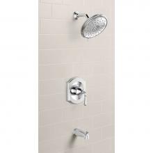 American Standard TU415502.002 - Portsmouth 1.8 GPM Tub and Shower Trim Kit with Water-Saving Showerhead and Double Ceramic Pressur
