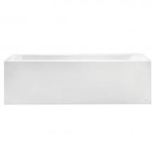 American Standard 2573202.020 - Studio® 60 x 30-Inch Integral Apron Bathtub Above Floor Rough With Left-Hand Outlet
