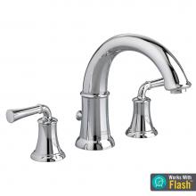 American Standard T420900.002 - Portsmouth Bathtub Faucet for Flash Rough-in Valve with Lever Handles