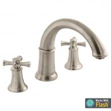American Standard T420920.295 - Portsmouth Bathtub Faucet for Flash Rough-in Valve with Cross Handles