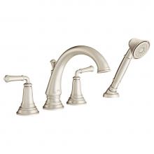 American Standard T052901.295 - Delancey® Bathtub Faucet With  Lever Handles and Personal Shower for Flash® Rough-In Val