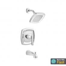 American Standard TU018508.002 - Edgemere® 1.8 gpm/6.8 L/min Tub and Shower Trim Kit With Water-Saving Showerhead, Double Cera