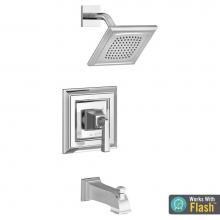 American Standard TU455508.002 - Town Square® S 1.75 gpm/6.8 L/min Tub and Shower Trim Kit With Water-Saving Showerhead, Doubl
