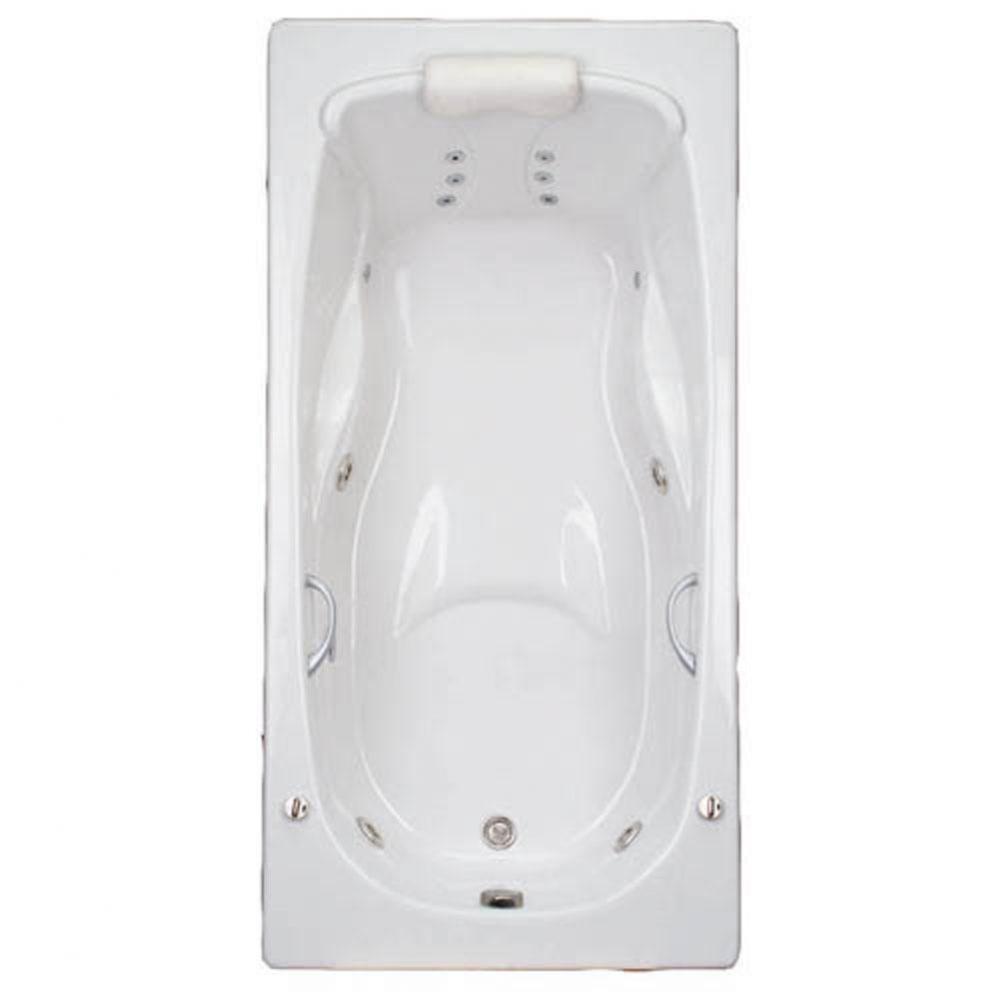 Baywood 5.5 Swirl-way Combination Whirlpool &amp; Air Massage Bath