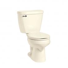 Mansfield Plumbing 380-386LTBN - Summit 1.6 Round Toilet Combination