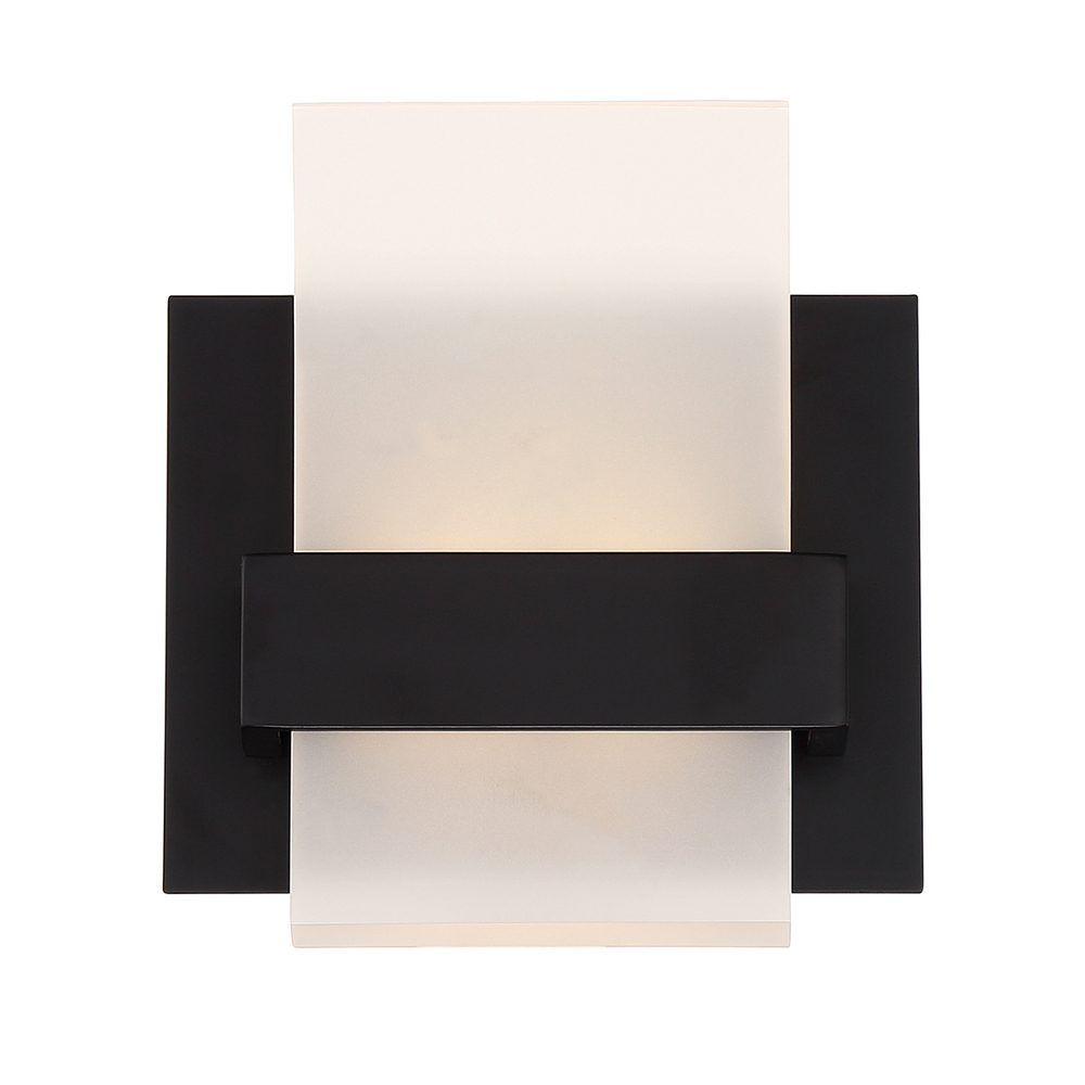 CAMBRIDGE,1LT LED SCONCE, BLK