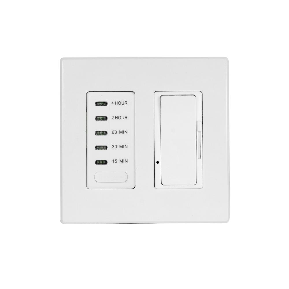 1 TIMER+1 DIMMER, COMPLETE, WH