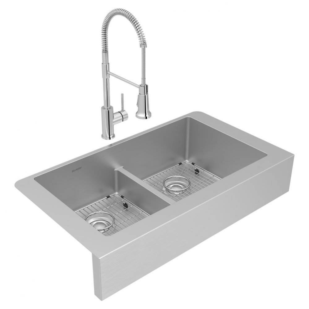 Crosstown 18 Gauge Stainless Steel 35-7/8&apos;&apos; x 20-1/4&apos;&apos; x 9&apos;&apos;, Equal