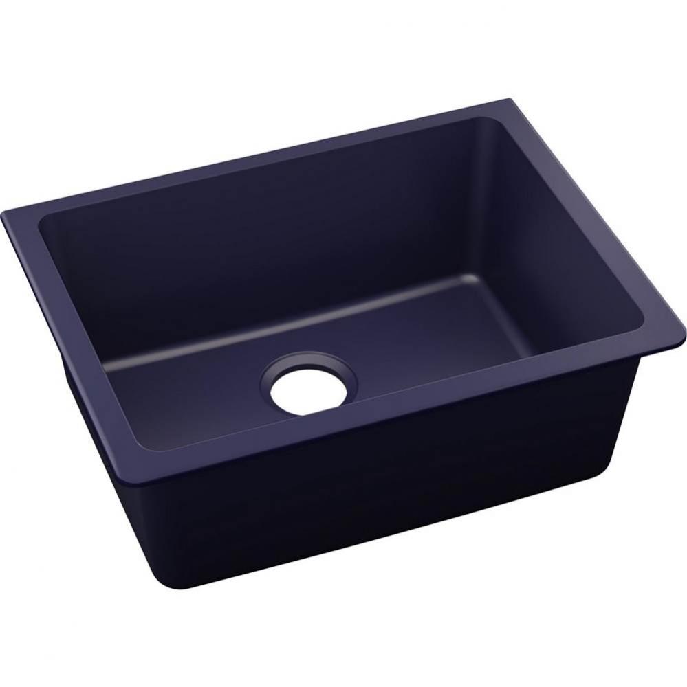 Quartz Luxe 24-5/8&apos;&apos; x 18-1/2&apos;&apos; x 9-1/2&apos;&apos; Single Bowl Undermount Sin