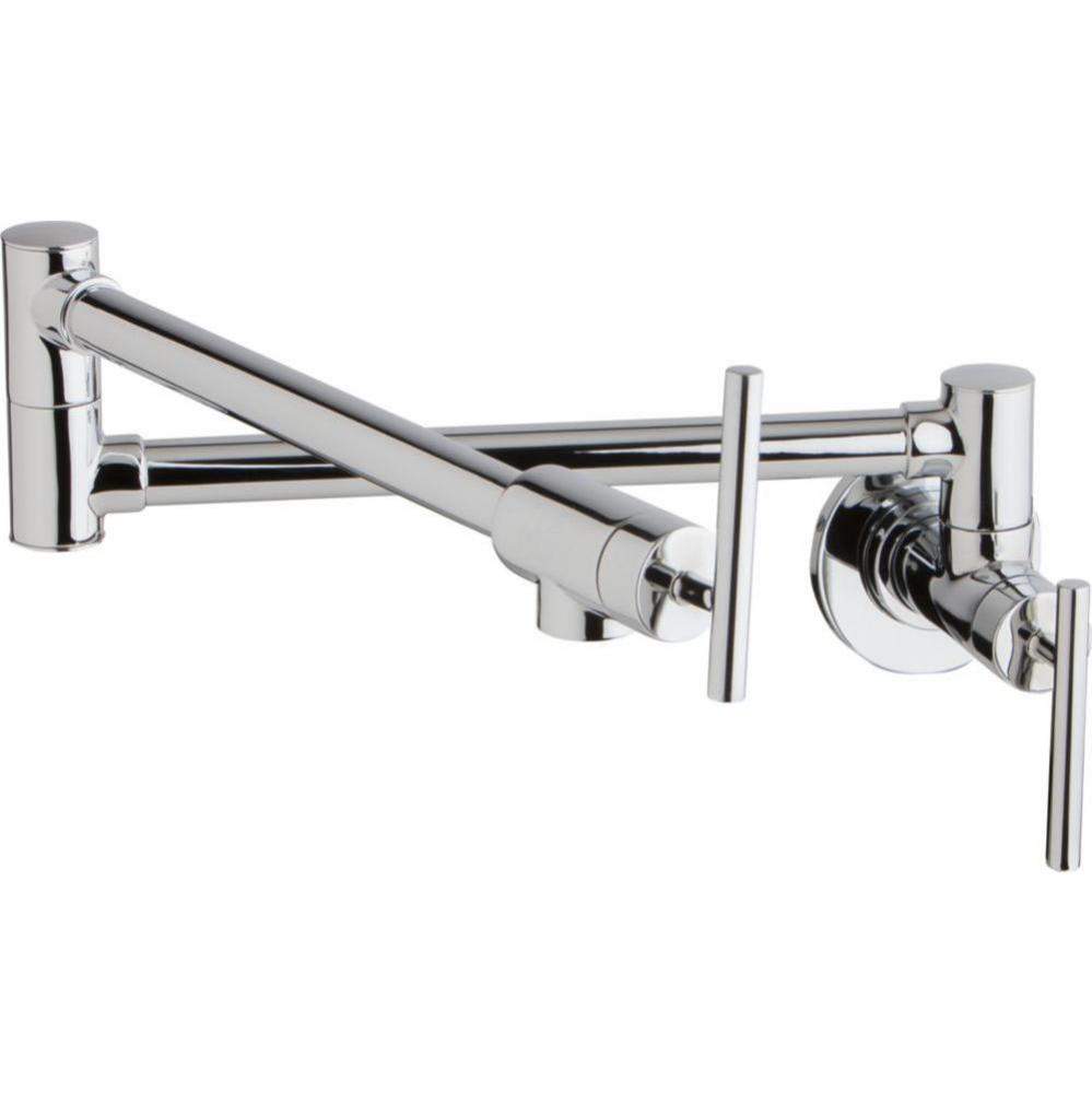 Modern Pot Filler - Chrome