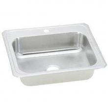 Elkay CR1721X - 20 Gauge Stainless Steel 17'' x 21.25'' x 6.875'' Single Bowl Drop-i