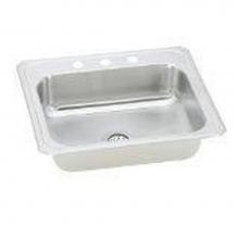 Elkay CR2521X - 20 Gauge Stainless Steel 25'' x 21.25'' x 6.875'' Single Bowl Drop-i