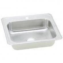 Elkay CR2522X - 20 Gauge Stainless Steel 25'' x 22'' x 7'' Single Bowl Drop-in Kitch