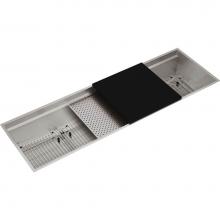 Elkay CS60BPK - Circuit Chef Workstation Stainless Steel 59-1/2'' x 20-1/2'' x 10''