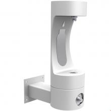 Elkay LK4405BFFRKWHT - Outdoor ezH2O Single Arm Bottle Filling Station Wall Mount, Non-Filtered Non-Refrigerated Freeze R