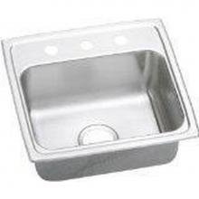 Elkay LRAD191865X - 18 Gauge Stainless Steel 19'' x 18'' x 6.5'' Single Bowl Drop-in Kit