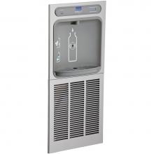 Elkay LZWSGRN8K - ezH2O In-Wall Bottle Filling Station, High Efficiency Filtered Refrigerated Stainless