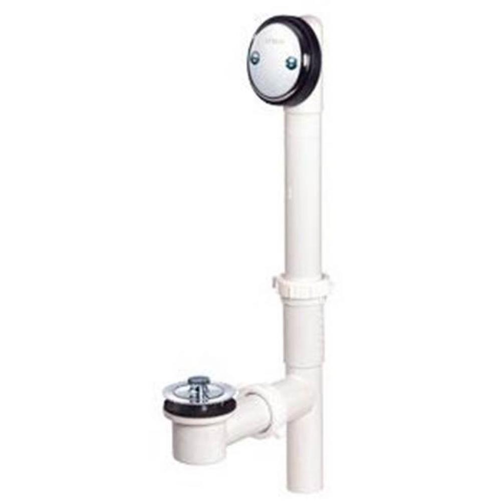 Gerber Classics PVC Lift &amp; Turn Drain for Standard Tub Chrome