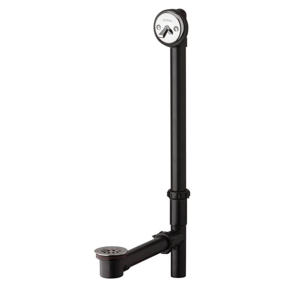 Gerber Classics ABS Trip Lever Drain for Roman Tub Chrome