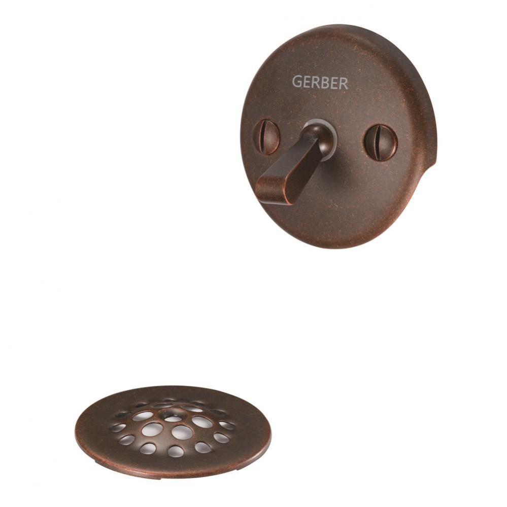 Gerber Classics Trip Lever Drain Trim Kit Tumbled Bronze