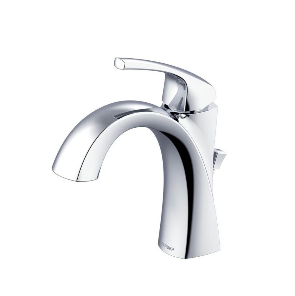Vaughn 1H Lavatory Faucet Single Hole Mount w/ Metal Pop-Up Drain 1.2gpm Chrome