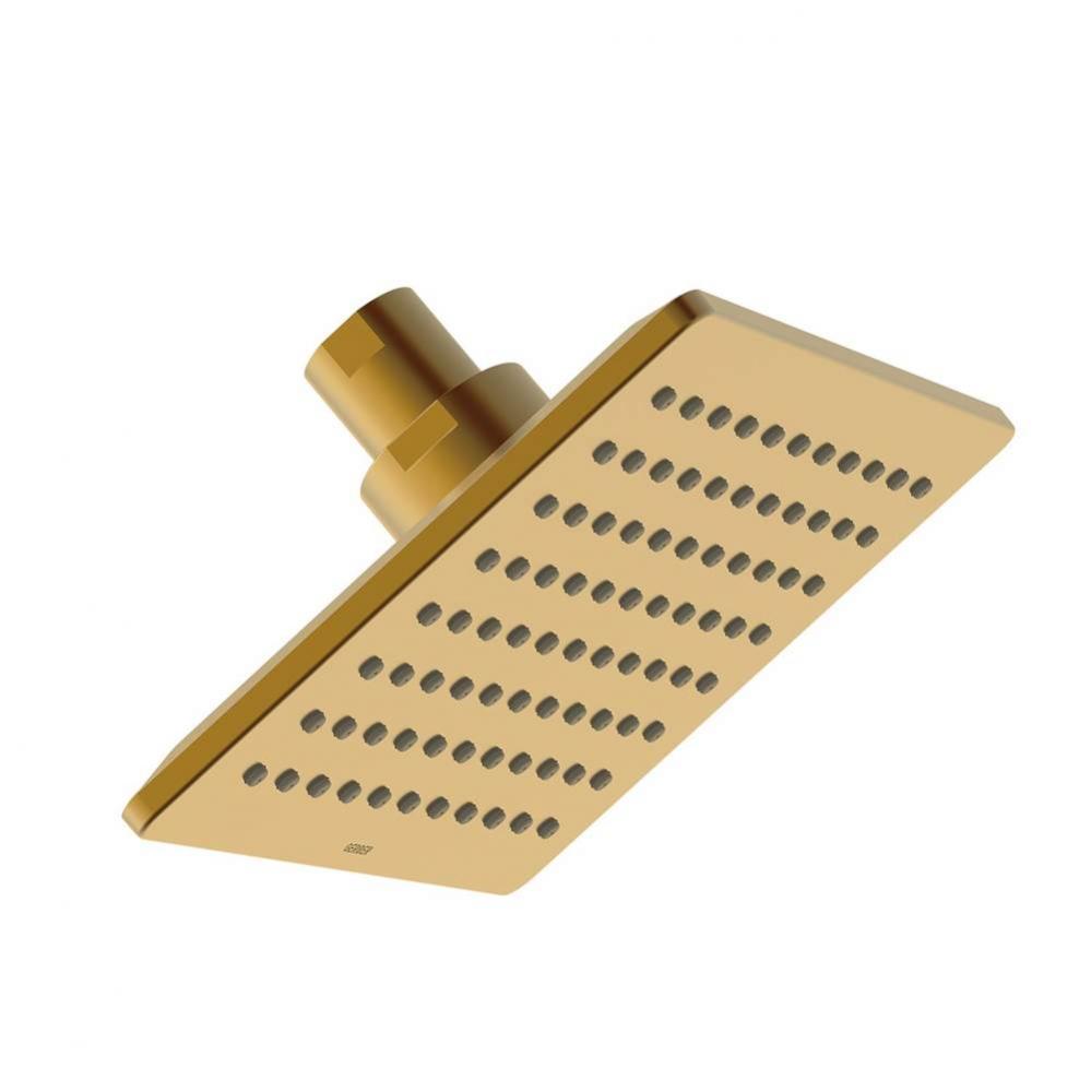 Mono Chic 5&apos;&apos; x 8&apos;&apos; 1 Function Showerhead 1.75gpm Brushed Bronze