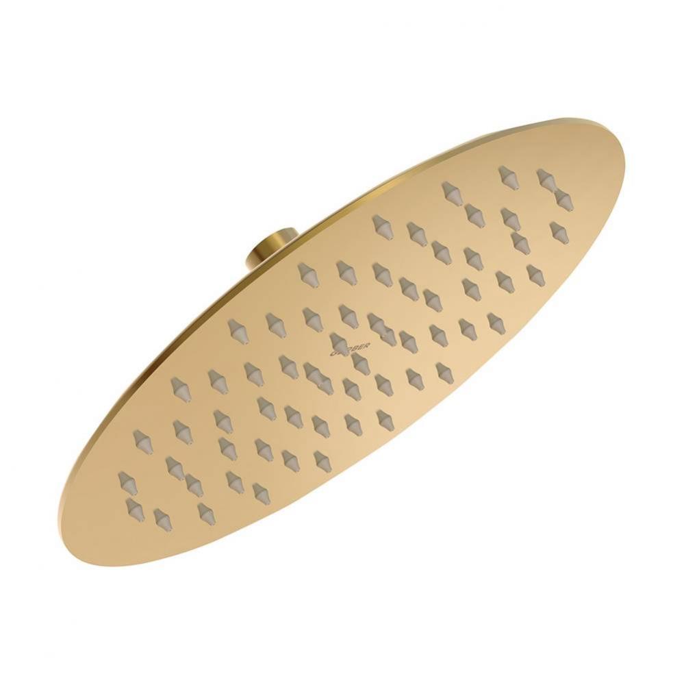 Drench Round 10&apos;&apos; 1 Function Rain Showerhead 1.75gpm Brushed Bronze