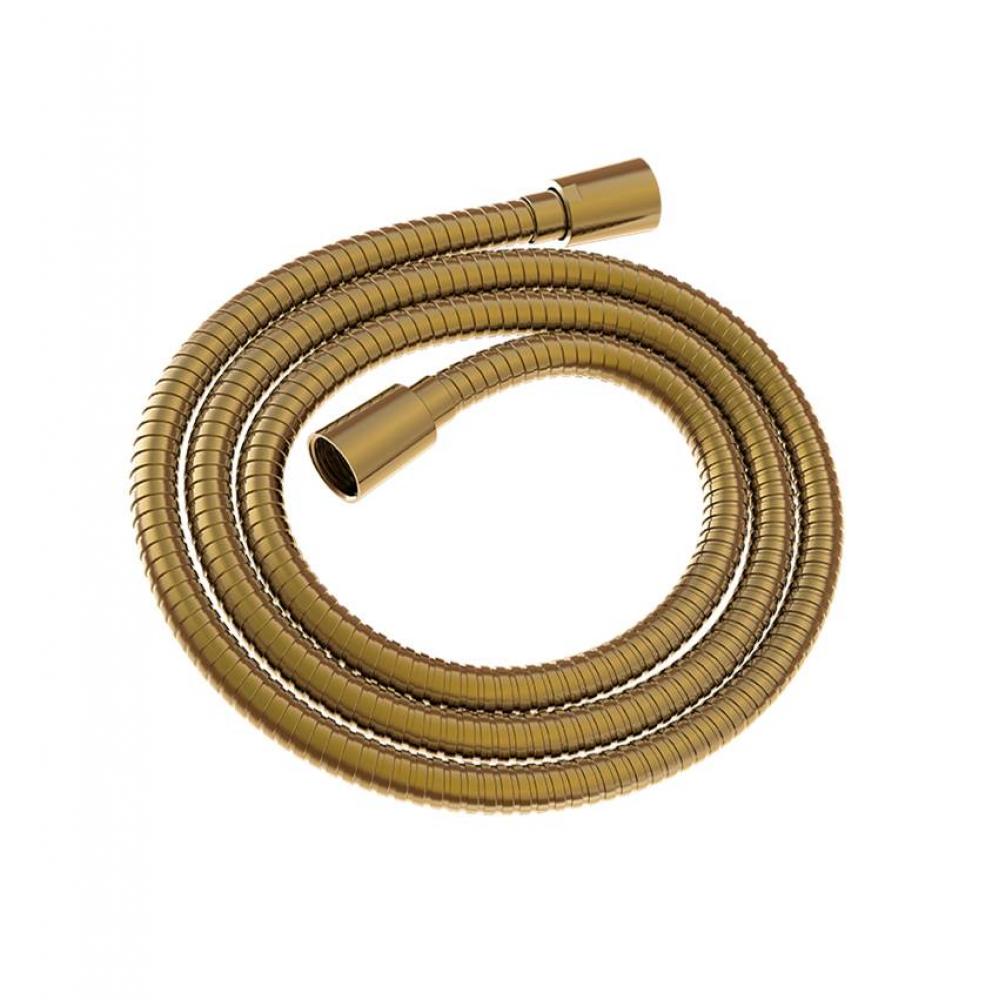 72&apos;&apos; All Metal Interlock Shower Hose w/ Brass Conicals Brushed Bronze