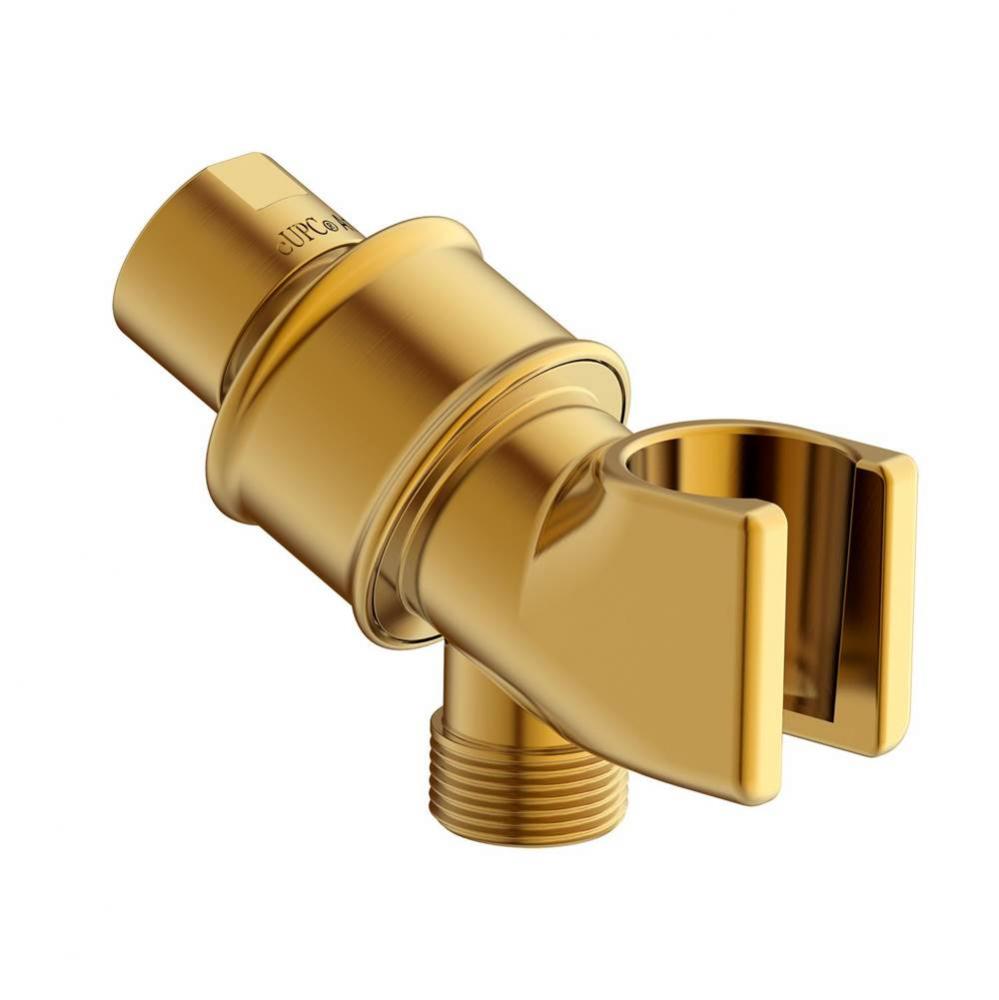 Showerarm Mount w/ Brass Ball Joint Brushed Bronze