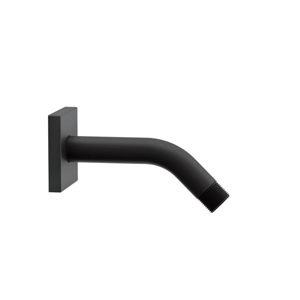 6&apos;&apos; Showerarm w/ Square Escutcheon Satin Black