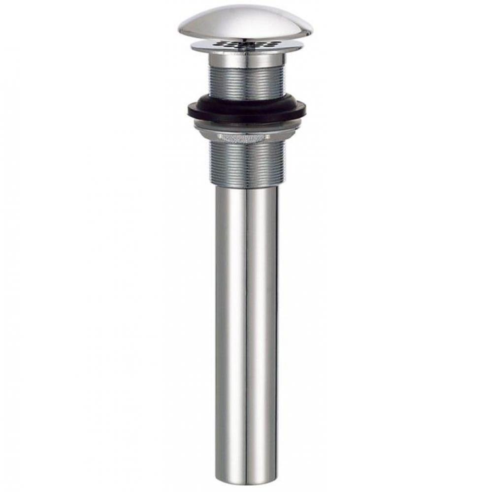 1 1/4&apos;&apos; Drain without Overflow with Cover &amp; Grid Strainer Chrome
