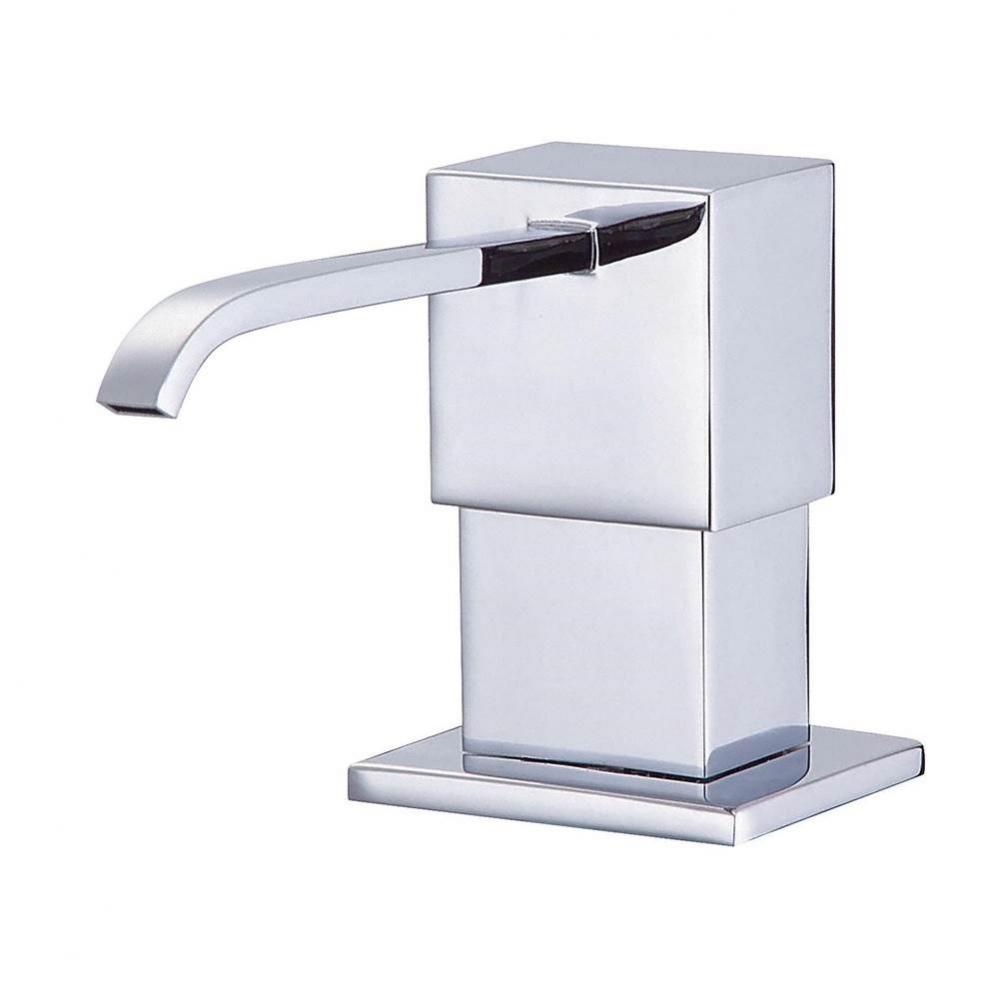 Sirius Deck Mount Soap &amp; Lotion Dispenser Chrome