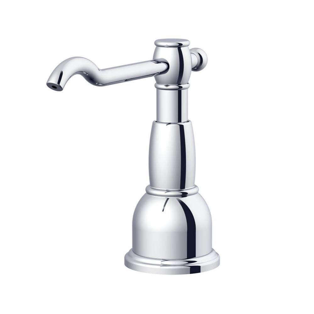 Opulence Deck Mount Soap &amp; Lotion Dispenser Chrome