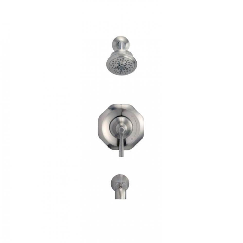 Draper 1H Shower Only Trim Kit &amp; Treysta Cartridge 2.0gpm Brushed Nickel