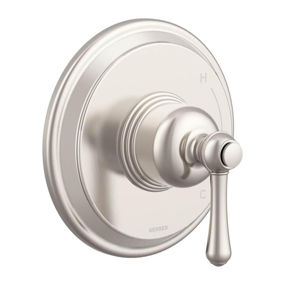 Opulence 1H Pressure Balance Trim Kit &amp; Treysta Cartridge for Valve Only Brushed Nickel