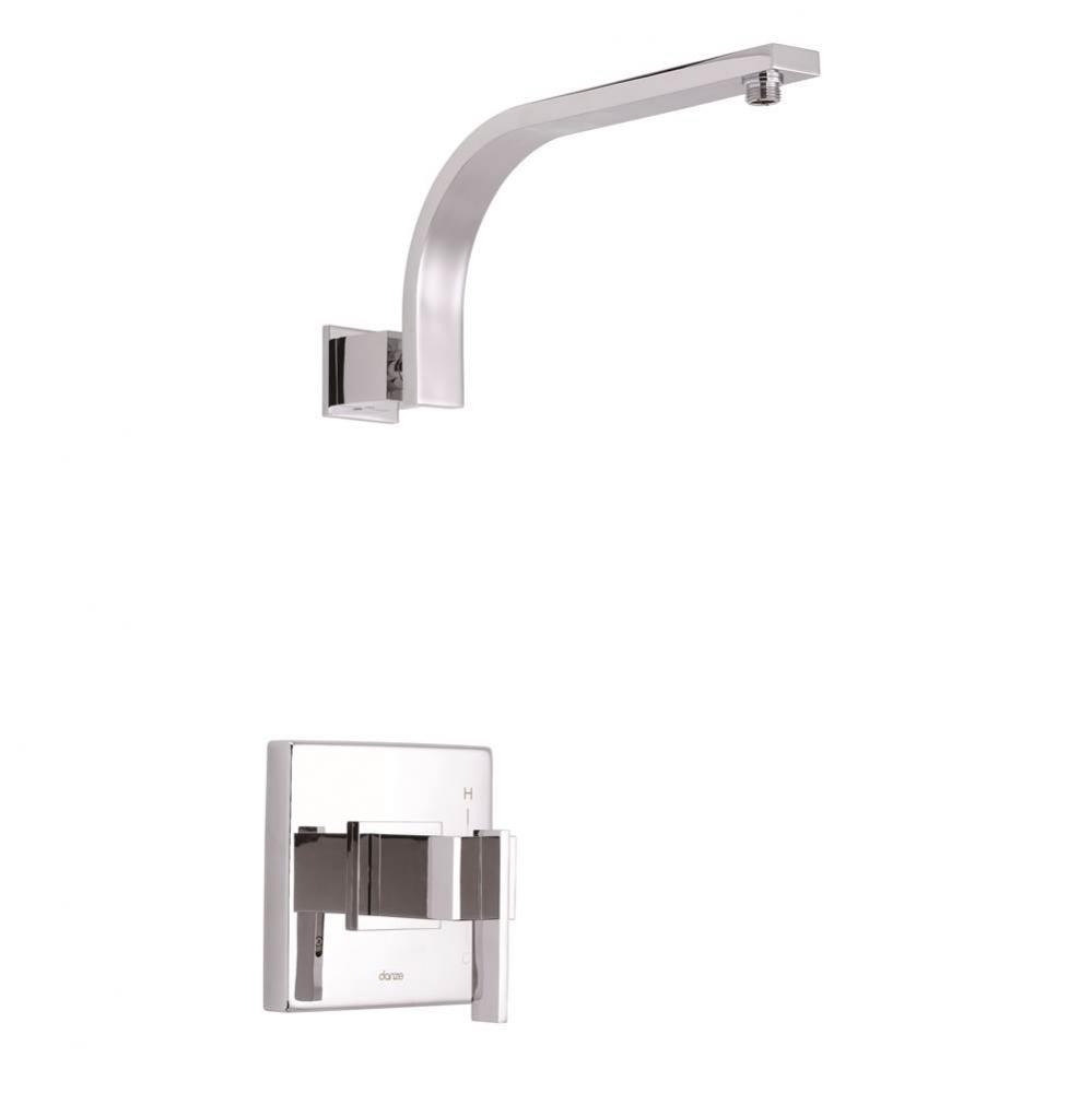 Sirius 1H Shower Only Trim Kit &amp; Treysta Cartridge Less Showerhead Chrome