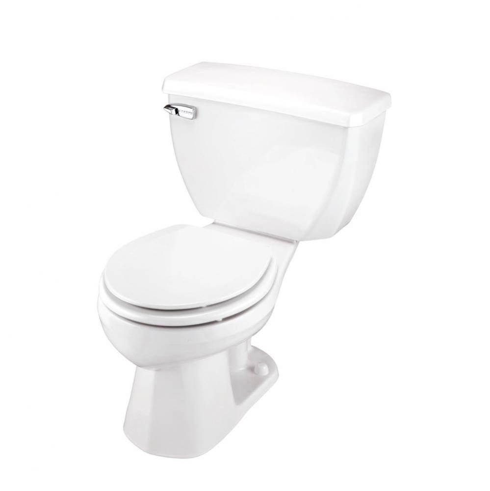 Ultra Flush 1.6gpf RF 10&apos;&apos; RI Combo: GUF21342 Bowl w/ G0028385 Tank White