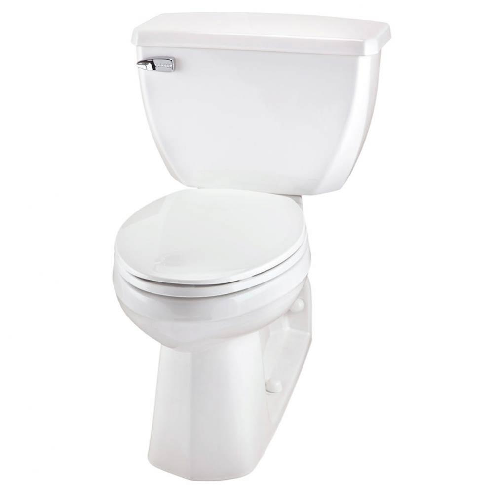 Ultra Flush 1.6gpf Floor Mount Back Outlet ADA EL 12&apos;&apos; RI Combo: GUF21375 Bowl w/ G00283