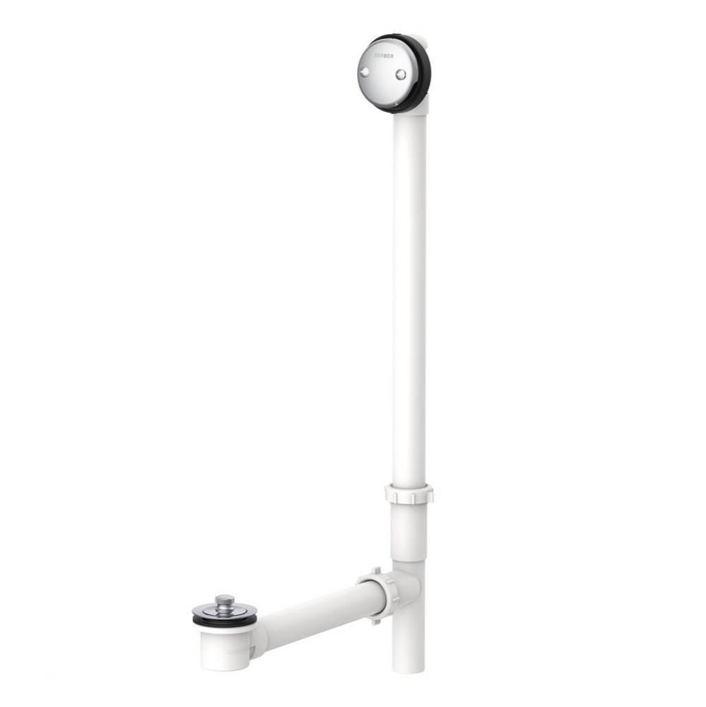 Gerber Classics PVC Lift &amp; Turn Drain for Roman Tub Chrome
